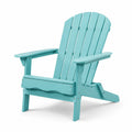 Chaise Adirondack en bois composite turquoise